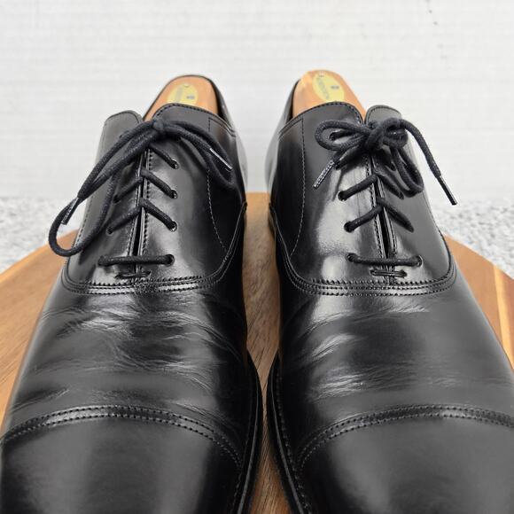To Boot New York Men 11.5 Aidan Black Leather Business Cap Toe Oxford Dress Shoe main image 10